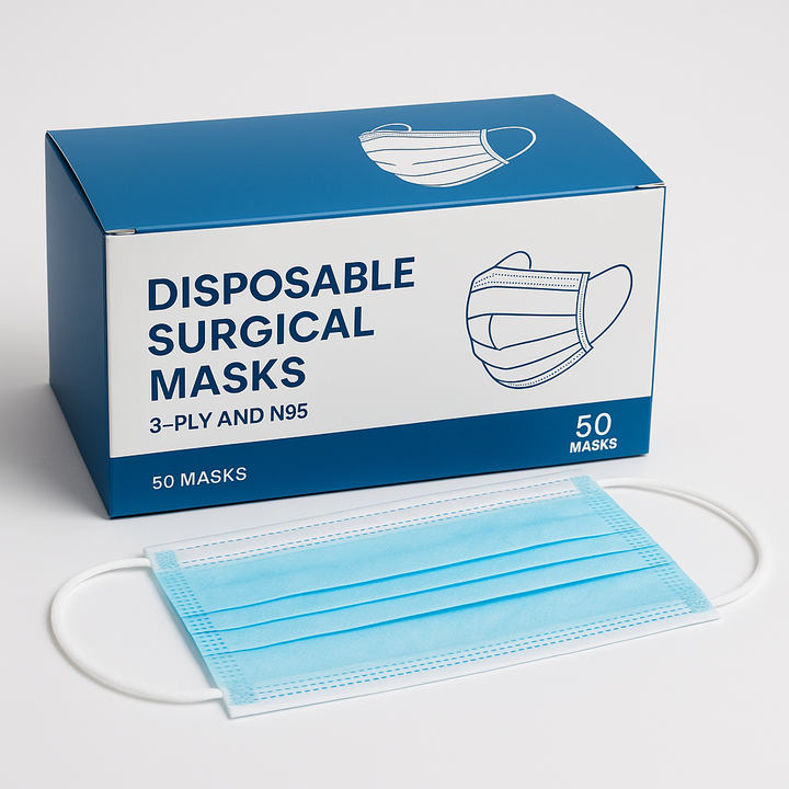 Disposable N95 surgical masks (10 pack)