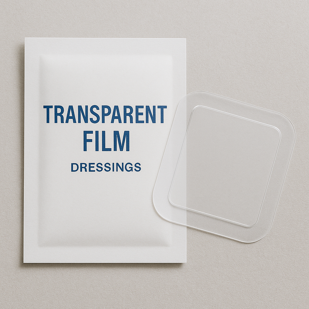 Transparent film dressings — advanced wound protection dressing for moderate exudate management.